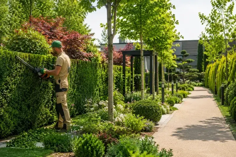 Entretien paysager 56 Entretien d'un jardin et taille de haie