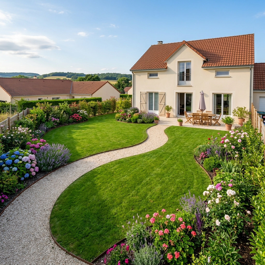 Avis clients positifs suite à l'aménagement d'un jardin dans le Morbihan