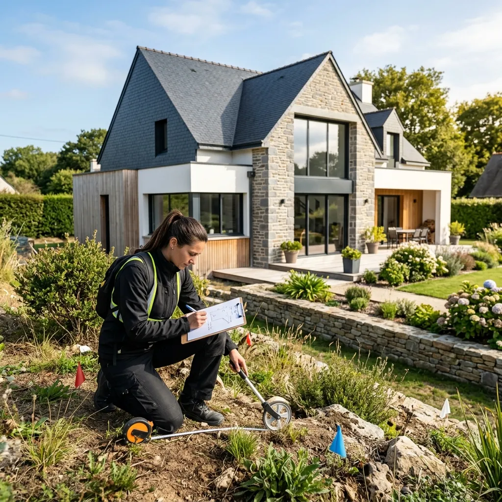 Visite terrain pour devis clôture gratuit en Bretagne